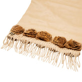 フェンディ マフラー ベージュ カシミヤ レディース FENDI 【中古】